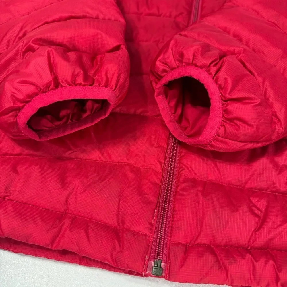 Patagonia Insulated Down Puffer Jacket Full Zip Girls Size XL Hot Pink Outerwear
